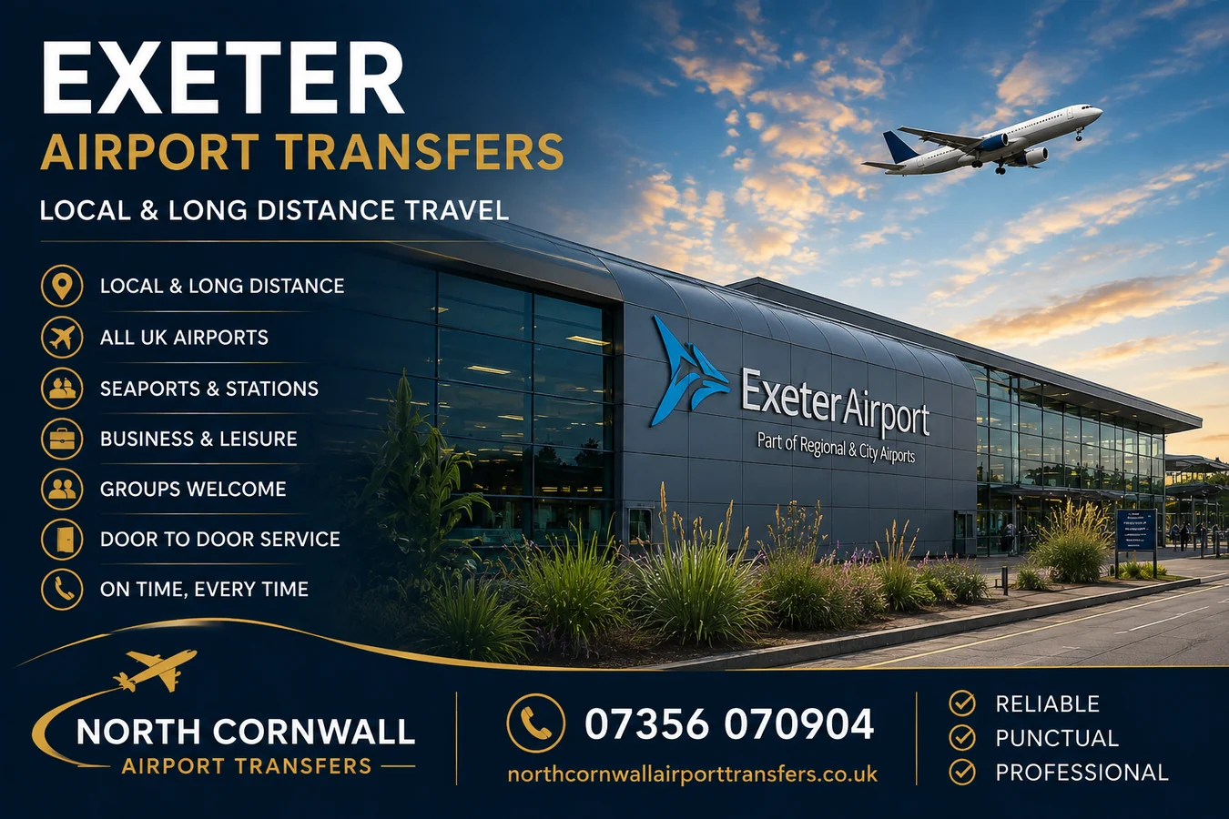 Exeter airport transfer